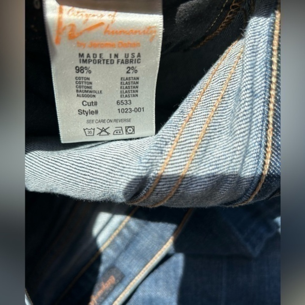 💋Citizens of Humanity Dita Petite Bootcut blue jeans distressed 👖26 - Picture 4 of 10
